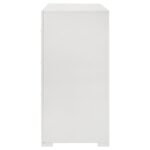 IVES 6-DRAWER DRESSER CABINET WHITE HIGH GLOSS - Image 5