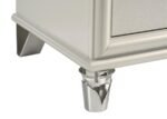 OLIVIA 2-DRAWER NIGHTSTAND BEDSIDE TABLE PEARL WHITE - Image 12