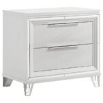 MARMORE 5-PIECE QUEEN BEDROOM SET WHITE - Image 5