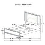 MARMORE 5-PIECE QUEEN BEDROOM SET WHITE - Image 16