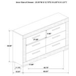 IVES 5-PIECE QUEEN BEDROOM SET GREY HIGH GLOSS - Image 18