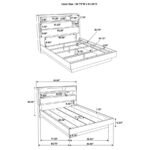FENWICK 5-PIECE QUEEN BEDROOM SET GREY OAK - Image 16