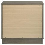 FENWICK 2-DRAWER NIGHTSTAND BEDSIDE TABLE GREY OAK - Image 7