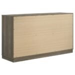 FENWICK 9-DRAWER DRESSER GREY OAK - Image 6