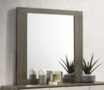 FENWICK DRESSER MIRROR GREY OAK - Image 2