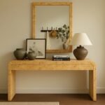 Cresthill Burl Wood Frame Mirror - Image 2