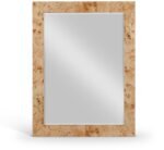 Cresthill Burl Wood Frame Mirror