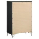 LUCIA 5-PIECE QUEEN BEDROOM SET GREY AND BLACK - Image 12