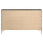 LUCIA 6-DRAWER DRESSER CABINET BLACK - Image 7