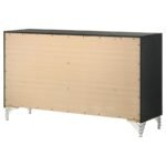 LUCIA 6-DRAWER DRESSER CABINET BLACK - Image 8