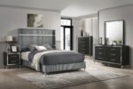 LUCIA 6-DRAWER DRESSER CABINET BLACK - Image 14