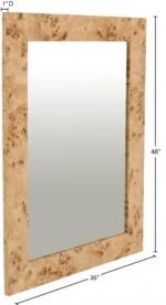 Cresthill Burl Wood Frame Mirror - Image 6