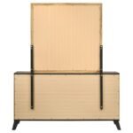 KAYWOOD 6-DRAWER DRESSER AND MIRROR NATURAL PINE - Image 7