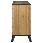 KAYWOOD 6-DRAWER DRESSER CABINET NATURAL PINE - Image 5