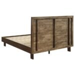 GLENWOOD 5-PIECE QUEEN BEDROOM SET WARM BROWN - Image 4