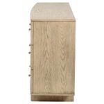 KAILANI 9-DRAWER DRESSER CABINET BEIGE OAK - Image 5