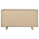 KAILANI 9-DRAWER DRESSER CABINET BEIGE OAK - Image 7
