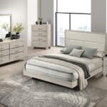 TRENTON 5-PIECE QUEEN BEDROOM SET RUSTIC CREAM