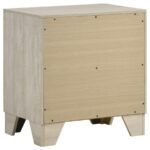 TRENTON 5-PIECE QUEEN BEDROOM SET RUSTIC CREAM - Image 6