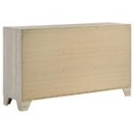 TRENTON 5-PIECE QUEEN BEDROOM SET RUSTIC CREAM - Image 8