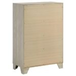 TRENTON 5-PIECE QUEEN BEDROOM SET RUSTIC CREAM - Image 12