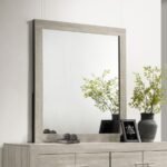 TRENTON DRESSER MIRROR RUSTIC CREAM - Image 2