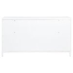 GRACEMONT 8-DRAWER BEDROOM DRESSER CABINET WHITE - Image 7