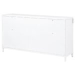 GRACEMONT 8-DRAWER BEDROOM DRESSER CABINET WHITE - Image 8