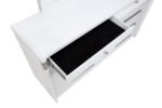 GRACEMONT 8-DRAWER BEDROOM DRESSER CABINET WHITE - Image 10