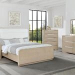 LADERA 5-PIECE QUEEN BEDROOM SET LIGHT ELM