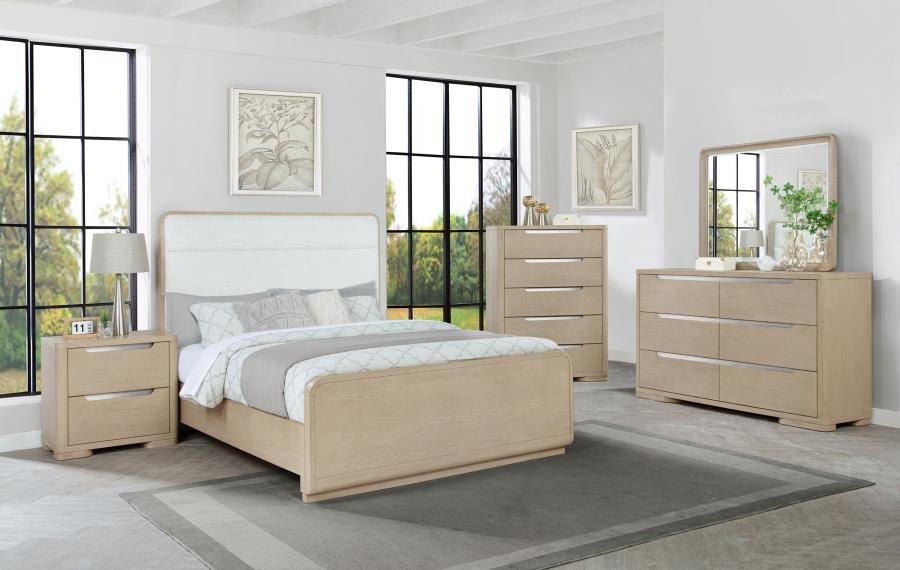 225081Q-S5_01x900.jpg LADERA 5-PIECE QUEEN BEDROOM SET LIGHT ELM - Image 1