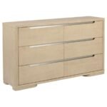 LADERA 5-PIECE QUEEN BEDROOM SET LIGHT ELM - Image 7