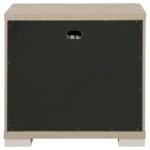 LADERA 2-DRAWER NIGHTSTAND BEDSIDE TABLE LIGHT ELM - Image 7