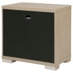 LADERA 2-DRAWER NIGHTSTAND BEDSIDE TABLE LIGHT ELM - Image 8