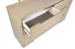 LADERA 6-DRAWER BEDROOM DRESSER AND MIRROR LIGHT ELM - Image 10