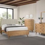 ROBYN 5-PIECE QUEEN BEDROOM SET LIGHT ASH