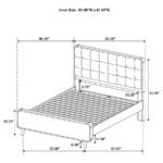 ROBYN 5-PIECE QUEEN BEDROOM SET LIGHT ASH - Image 15