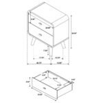 ROBYN 5-PIECE QUEEN BEDROOM SET LIGHT ASH - Image 16