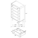 ROBYN 5-PIECE QUEEN BEDROOM SET LIGHT ASH - Image 19