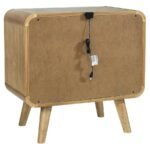 ROBYN 2-DRAWER NIGHTSTAND BEDSIDE TABLE LIGHT ASH - Image 6