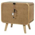 ROBYN 2-DRAWER NIGHTSTAND BEDSIDE TABLE LIGHT ASH - Image 8