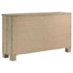 OAKGLEN 5-PIECE QUEEN BEDROOM SET WEATHERED OAK - Image 8