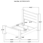 OAKGLEN 5-PIECE QUEEN BEDROOM SET WEATHERED OAK - Image 16