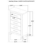 OAKGLEN 5-PIECE QUEEN BEDROOM SET WEATHERED OAK - Image 20
