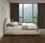 Rudy Teddy Fabric Upholstered Bed - Image 6