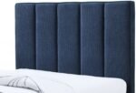 Harper Linen Textured Fabric Upholstered Trundle Bed - Image 7
