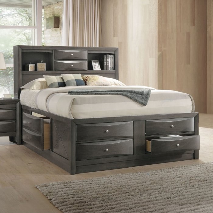 22710f_4.jpg Ireland Full Bed W/Storage - Image 1