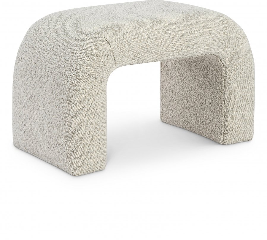22857.jpg Niagara Boucle Fabric Upholstered Bench - Image 1