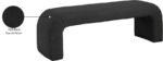 Niagara Boucle Fabric Upholstered Bench - Image 8