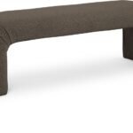 Niagara Boucle Fabric Upholstered Bench
